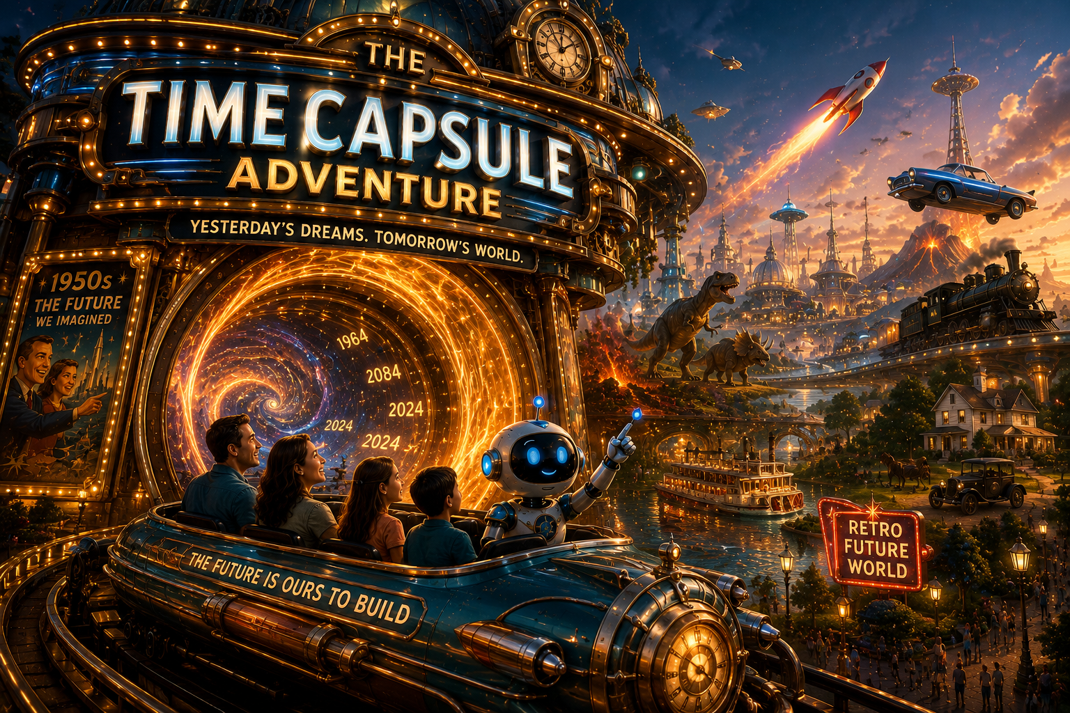 The Time Capsule Adventure attraction